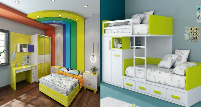 Choosing the colors of children's rooms